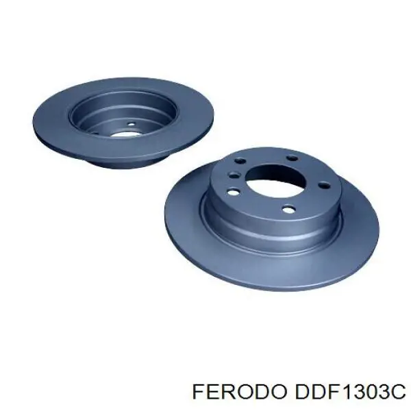 DDF1303C Ferodo disco de freno trasero