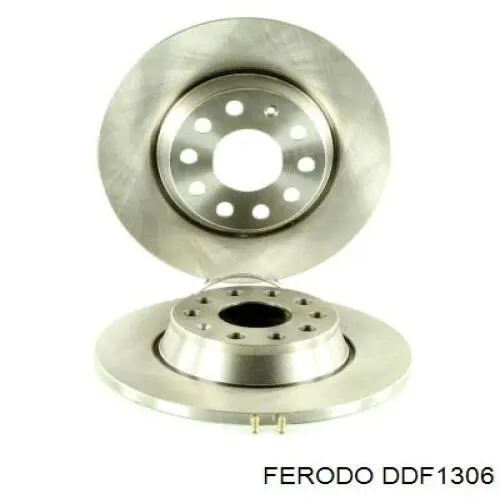 DDF1306 Ferodo disco de freno trasero