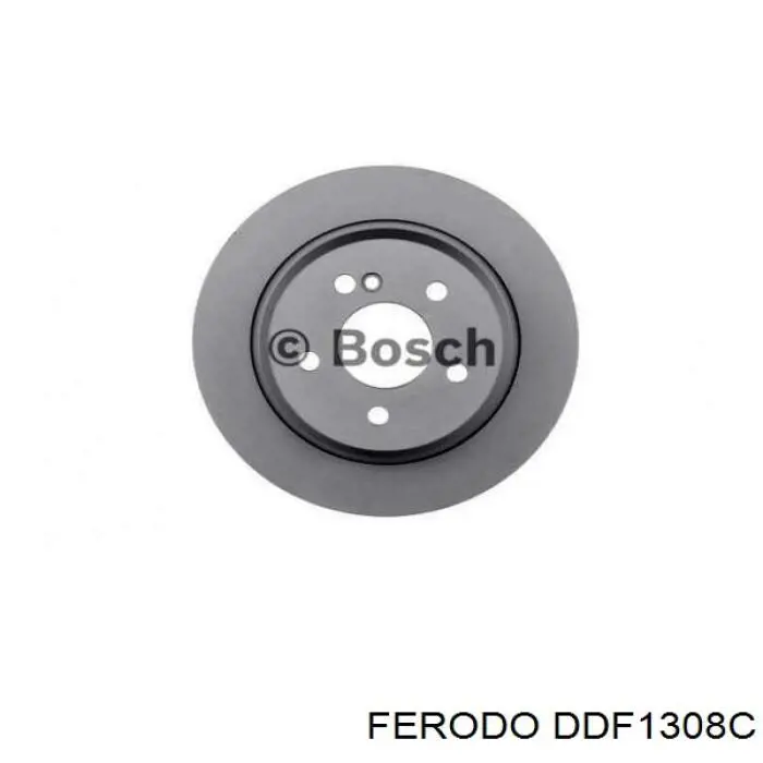 DDF1308C Ferodo disco de freno trasero