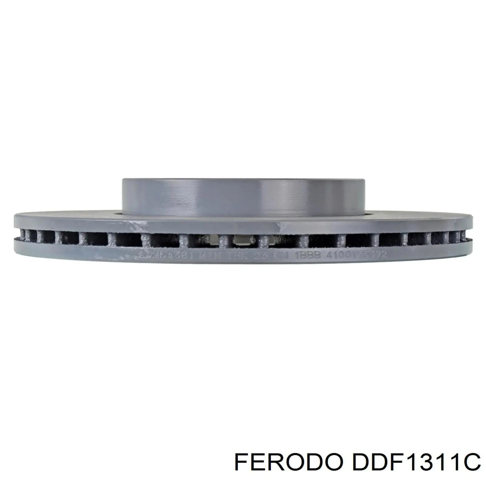 Disco de freno delantero Ferodo DDF1311C