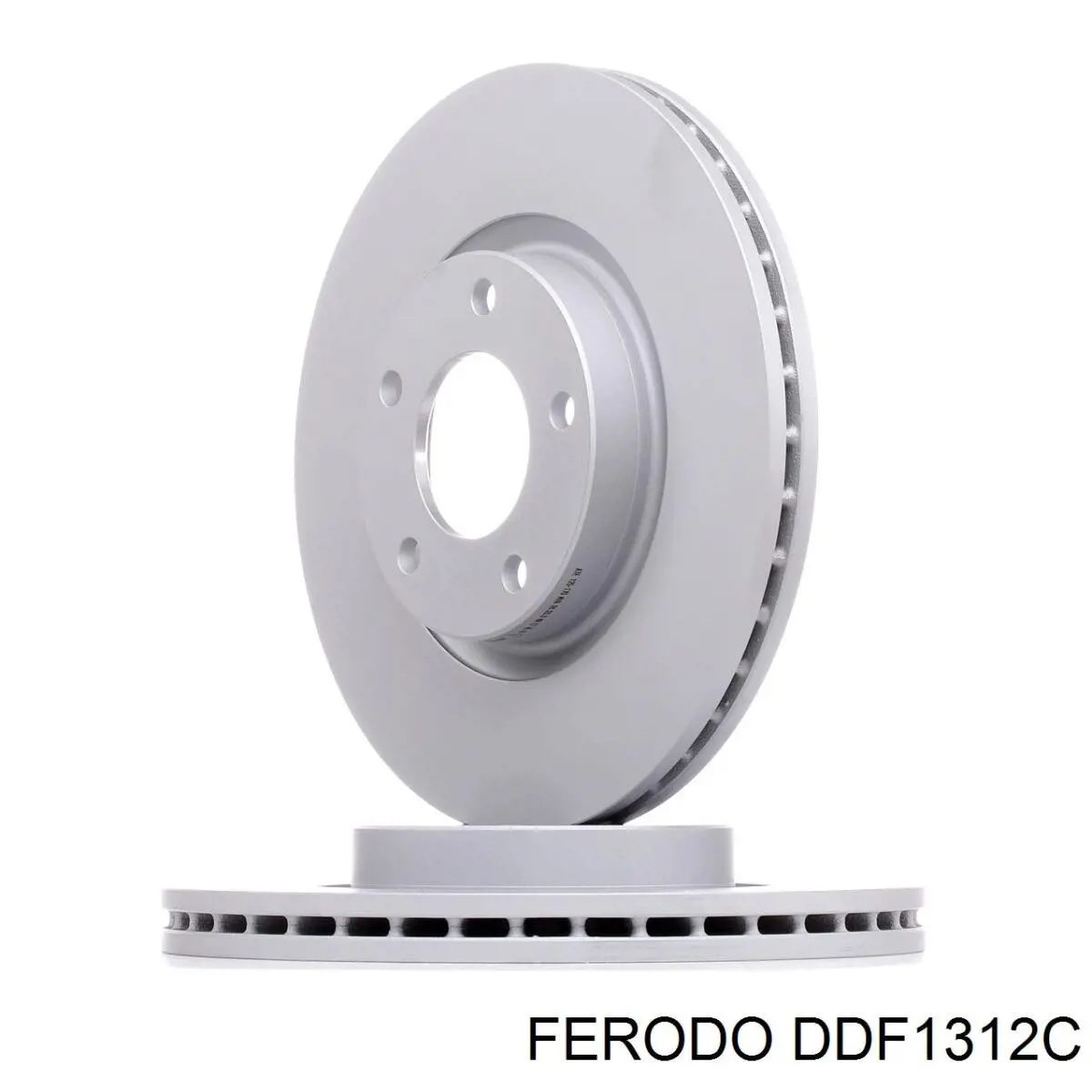 DDF1312C Ferodo disco de freno delantero