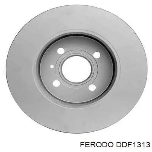 DDF1313 Ferodo disco de freno trasero