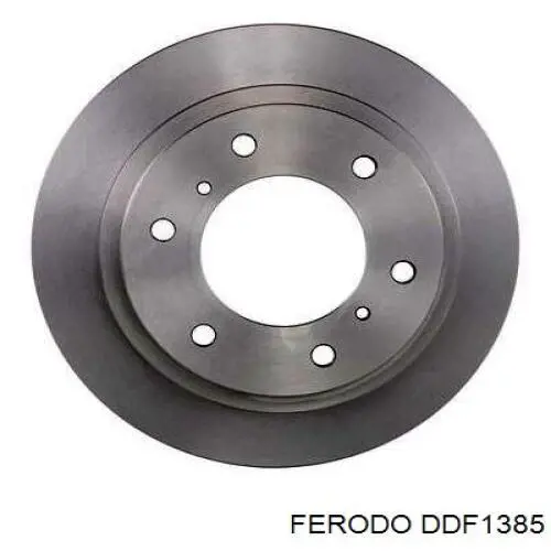 DDF1385 Ferodo disco de freno trasero