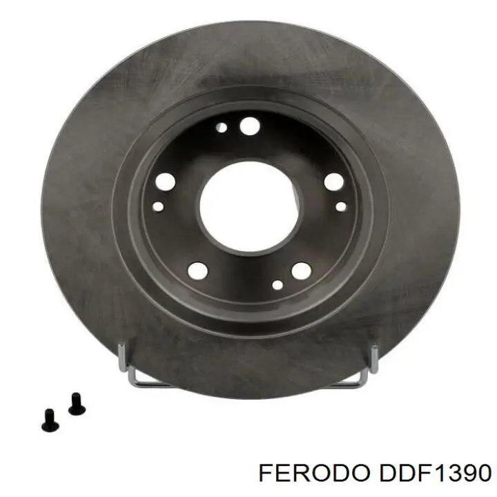 DDF1390 Ferodo disco de freno trasero