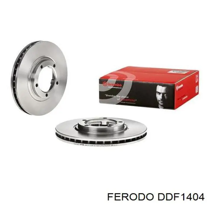 Comprar DDF1404 Ferodo Freno de disco delantero
