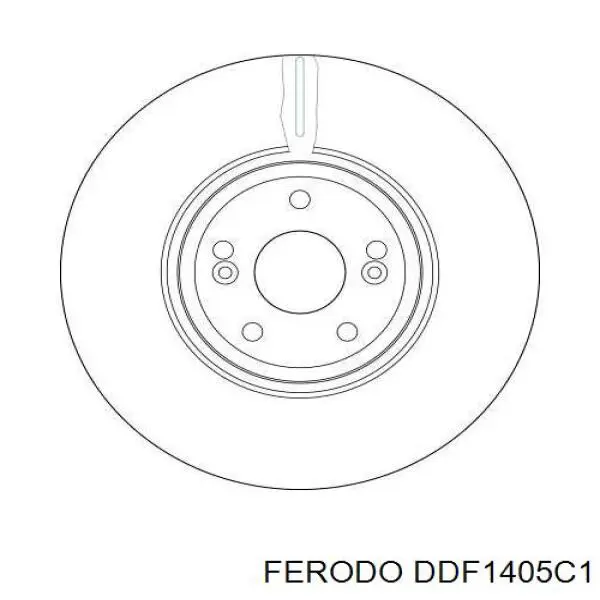 Freno de disco delantero Renault Espace 4 JK0