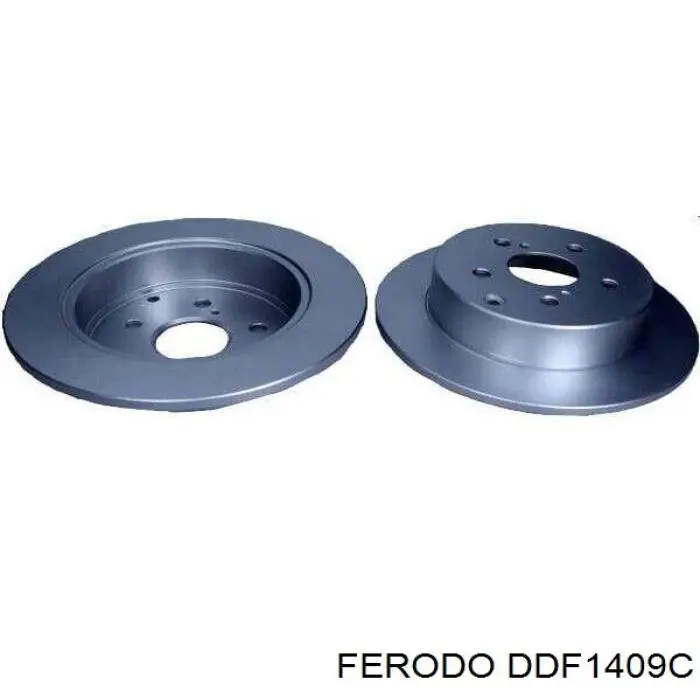 DDF1409C Ferodo disco de freno trasero