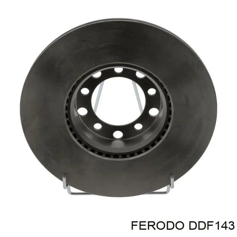DDF143 Ferodo disco de freno delantero