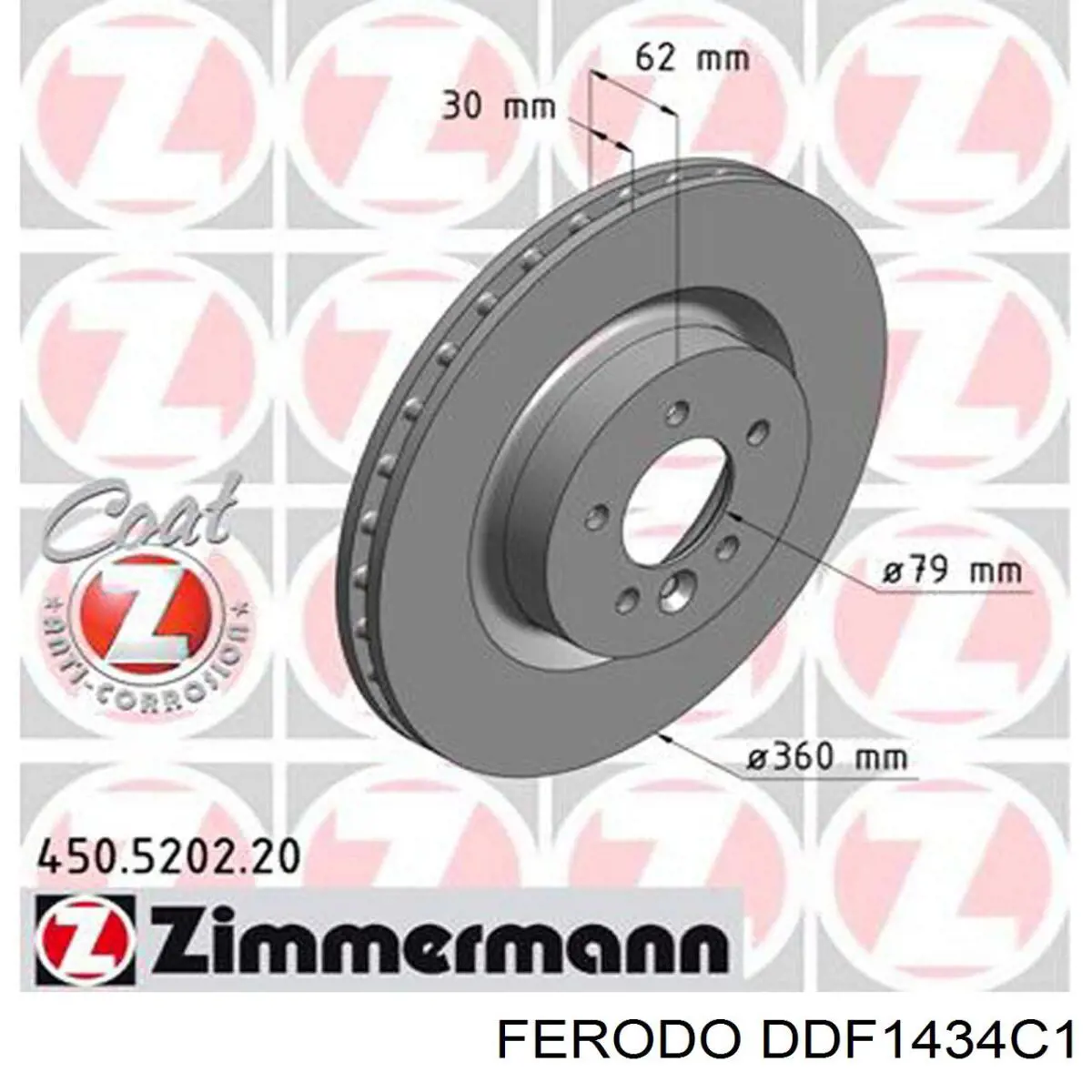 Frenos delanteros Ferodo DDF1434C1 precio, desde 80,65 EUR