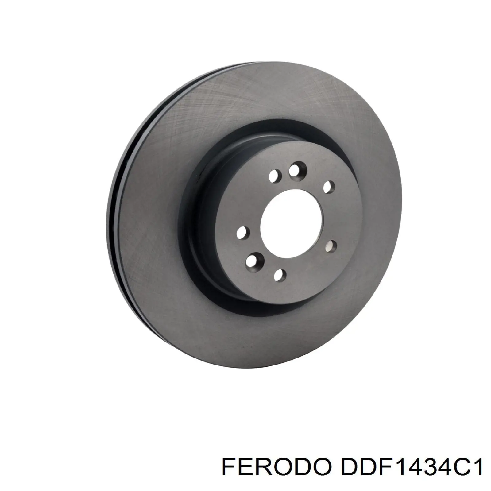 Disco de freno delantero Ferodo DDF1434C1