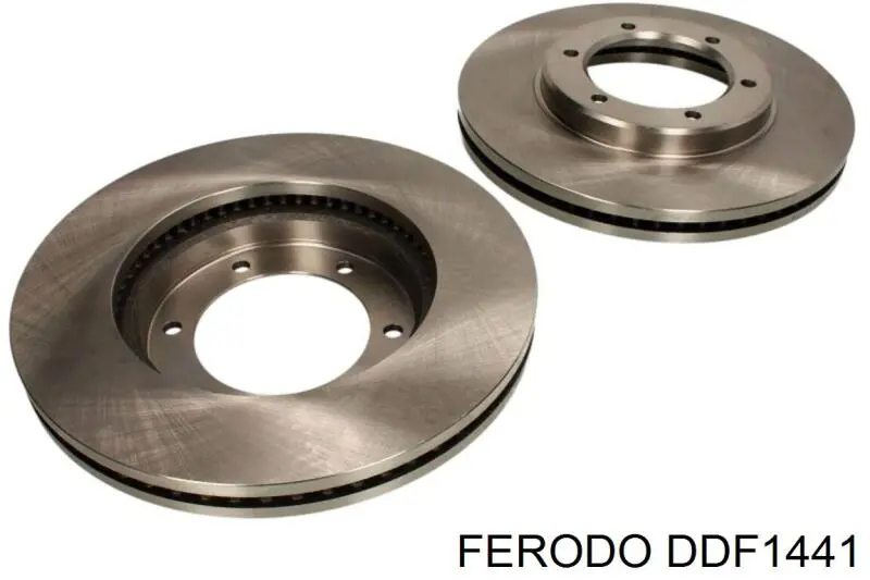 DDF1441 Ferodo disco de freno delantero