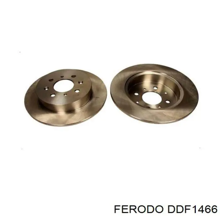 DDF1466 Ferodo disco de freno trasero