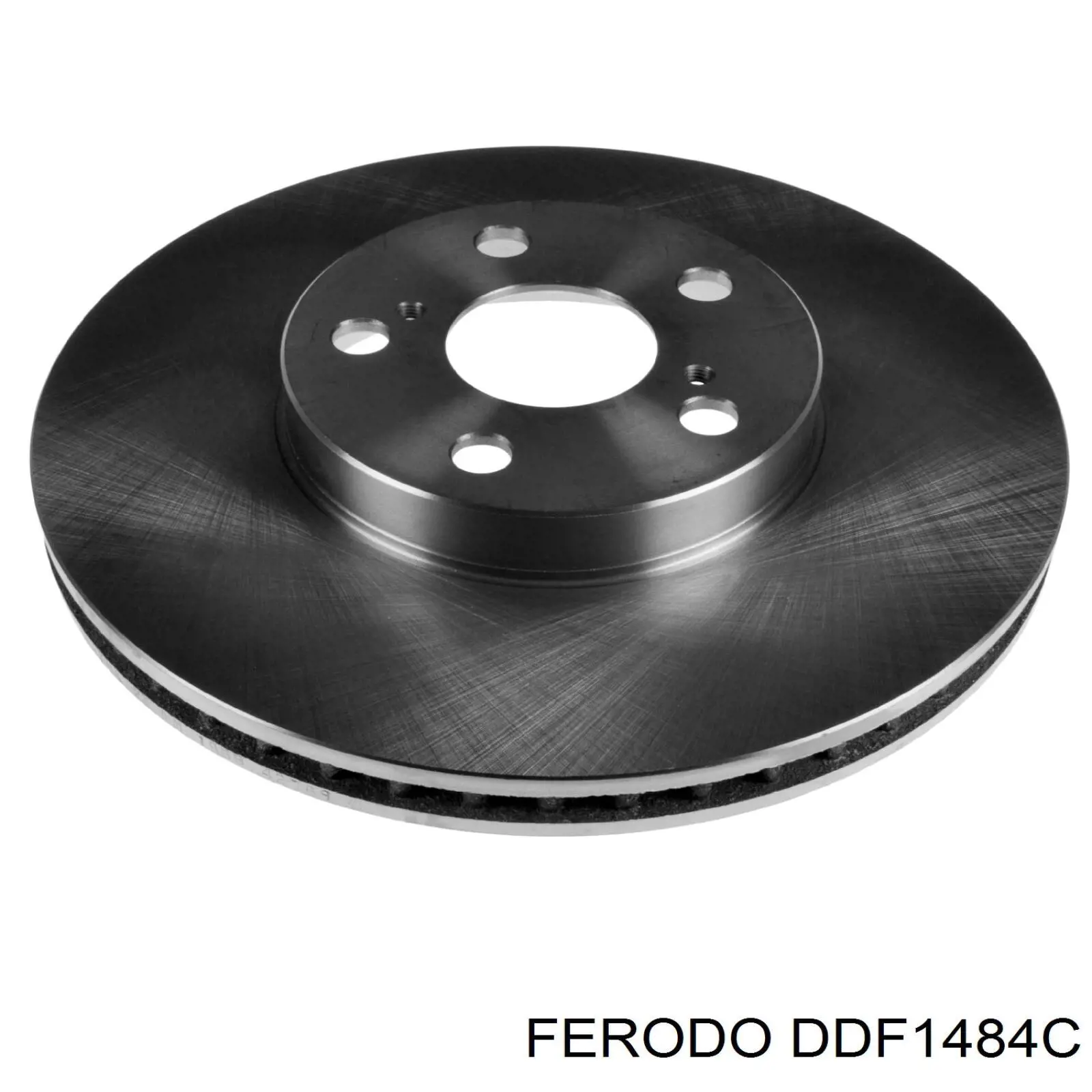 DDF1484C Ferodo disco de freno delantero
