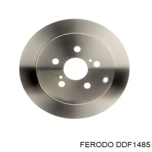 DDF1485 Ferodo disco de freno trasero