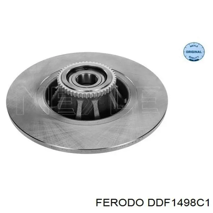 Frenos traseros Ferodo DDF1498C1