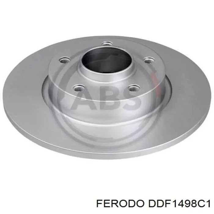 Disco de freno trasero Ferodo DDF1498C1 precio, desde 64,87 EUR