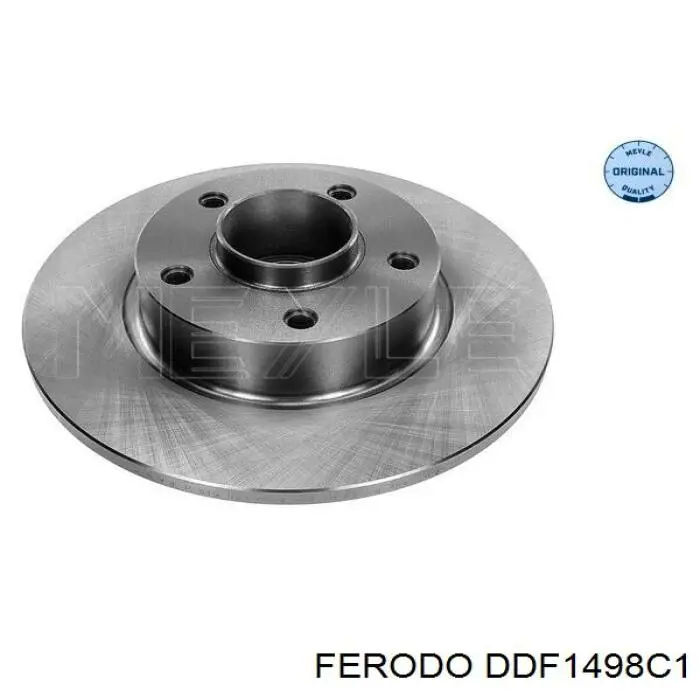 Comprar DDF1498C1 Ferodo Disco de freno trasero