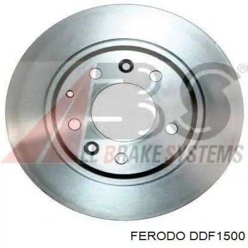DDF1500 Ferodo disco de freno trasero