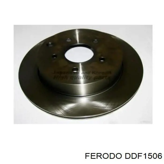DDF1506 Ferodo disco de freno trasero