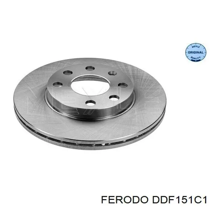 Freno de disco delantero Opel Astra 51, 52, F35, M35