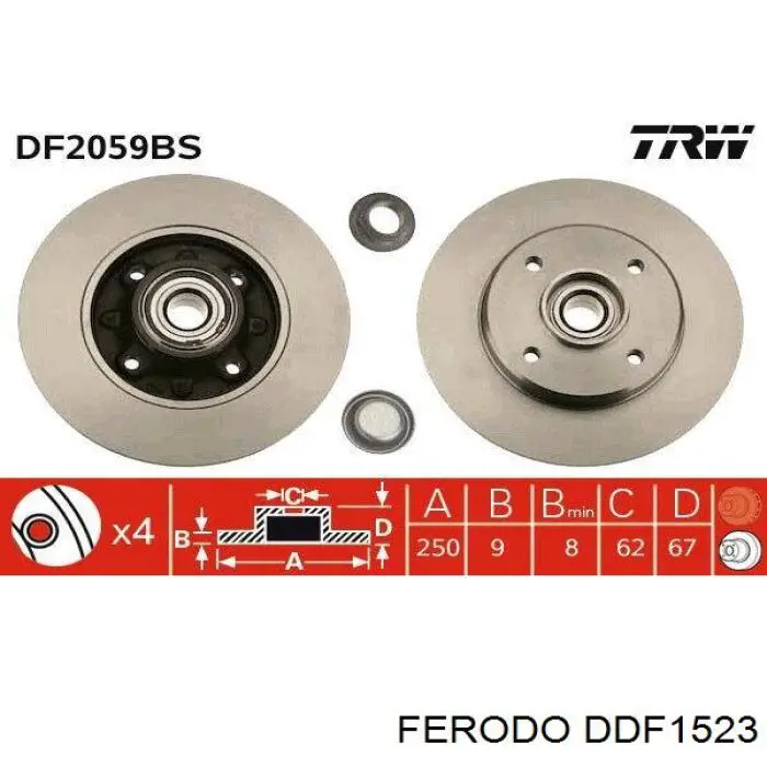 DDF1523 Ferodo
