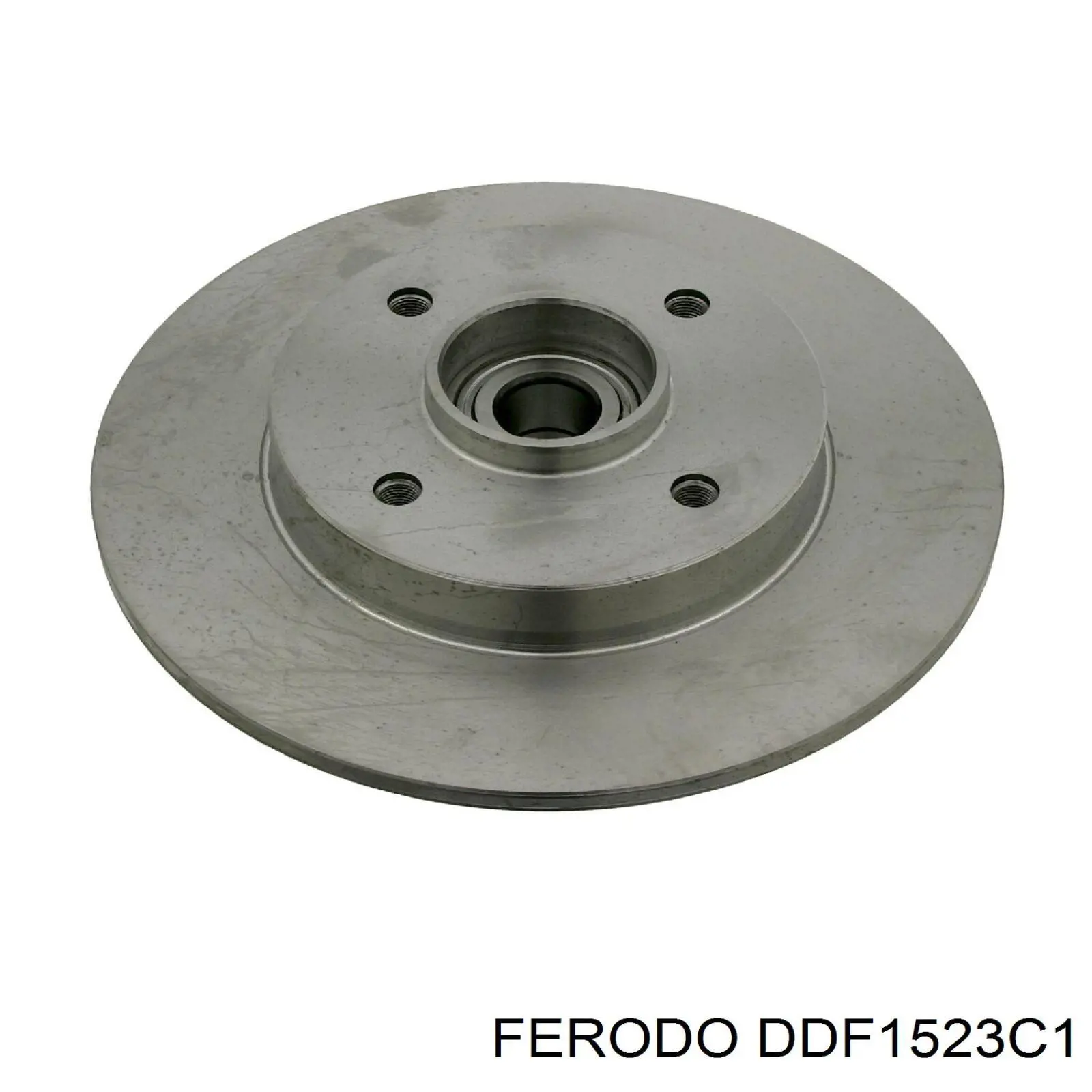 DDF1523C1 Ferodo disco de freno trasero