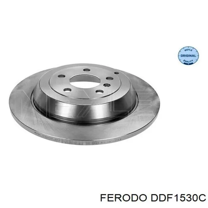 DDF1530C Ferodo disco de freno trasero