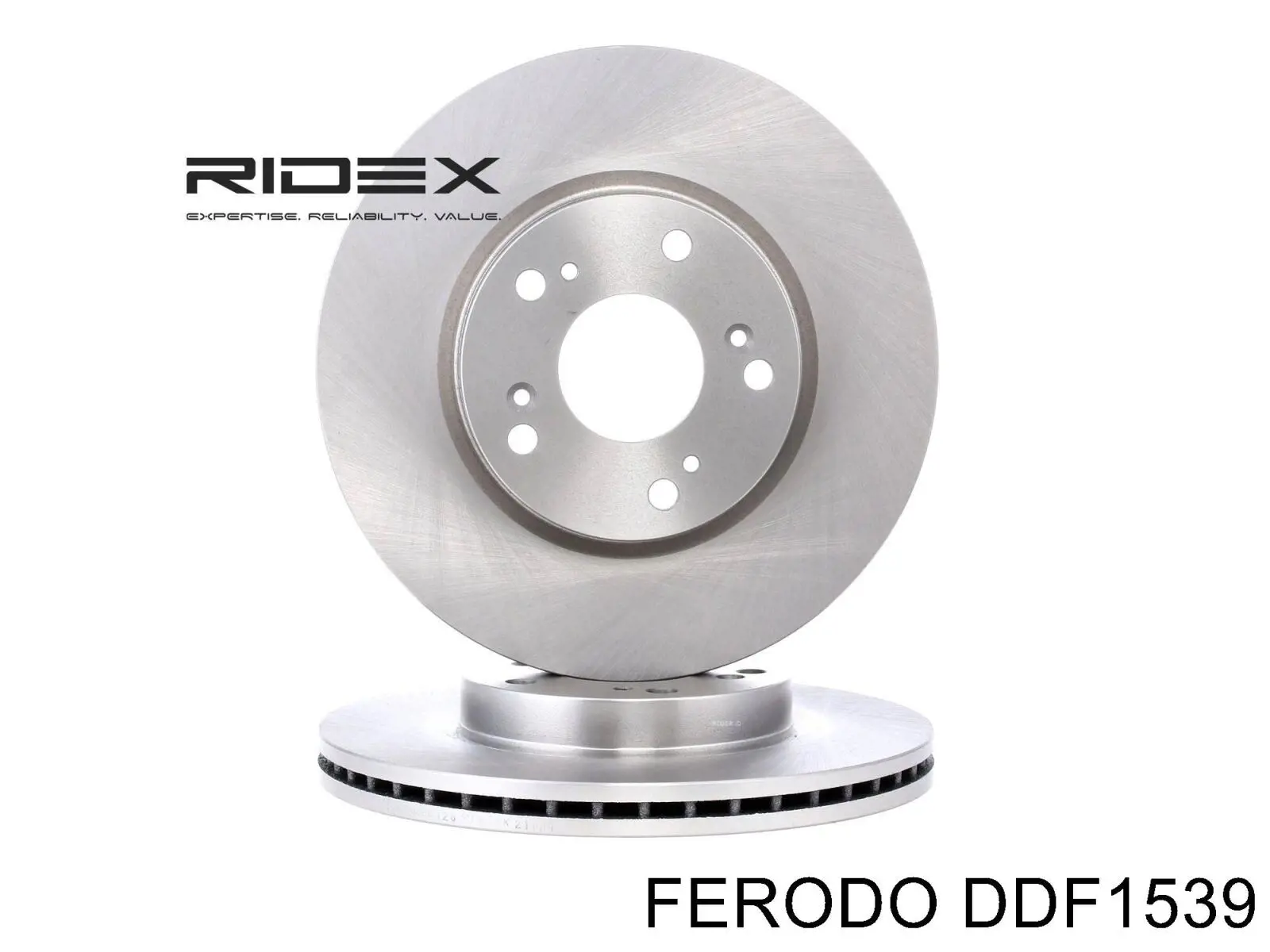 Disco de freno delantero Ferodo DDF1539