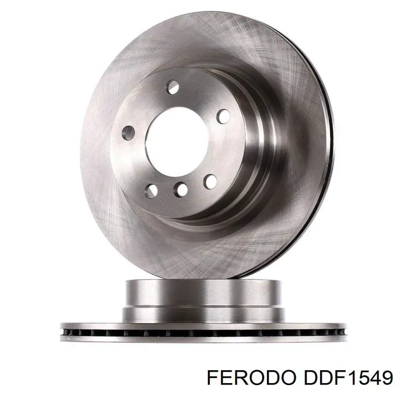 DDF1549 Ferodo disco de freno trasero