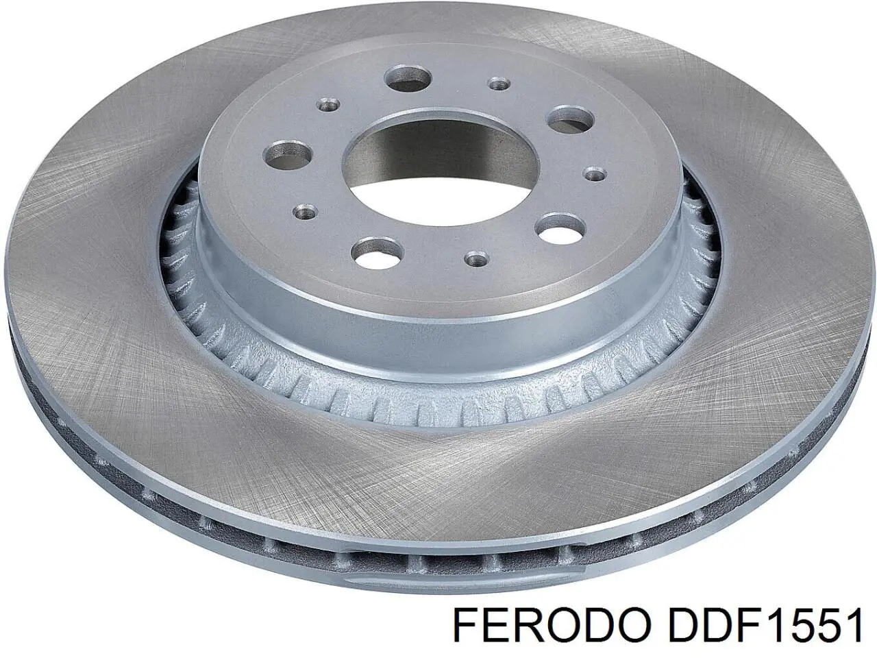 DDF1551 Ferodo disco de freno trasero