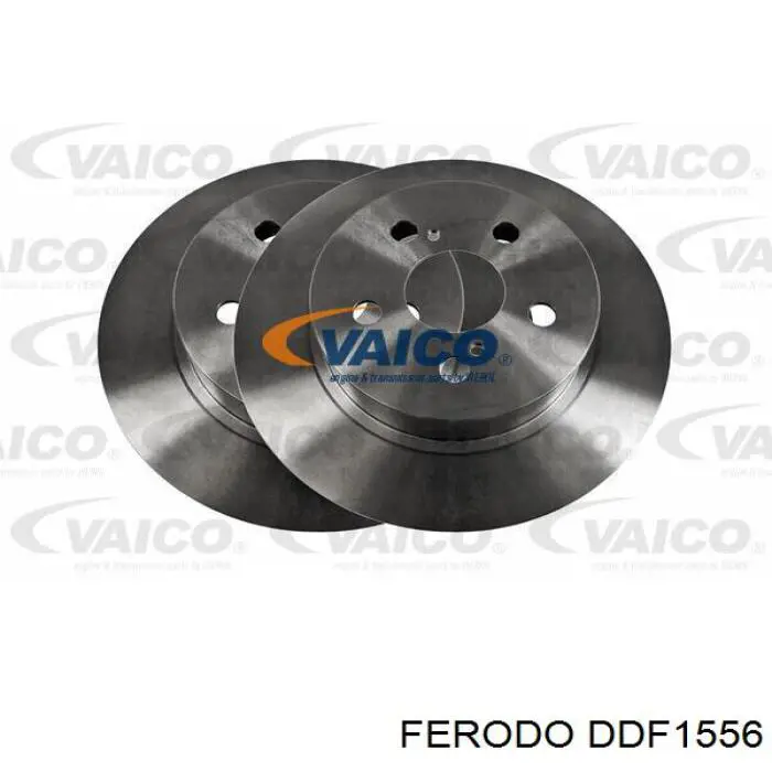 DDF1556 Ferodo disco de freno trasero