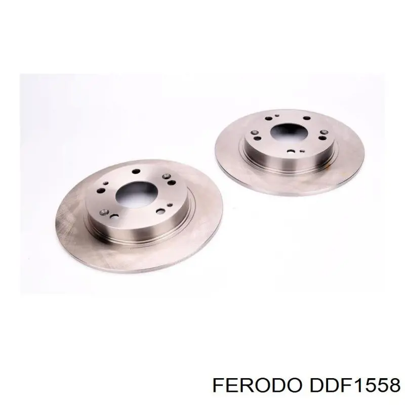 DDF1558 Ferodo disco de freno trasero