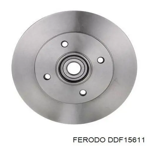 DDF15611 Ferodo disco de freno trasero