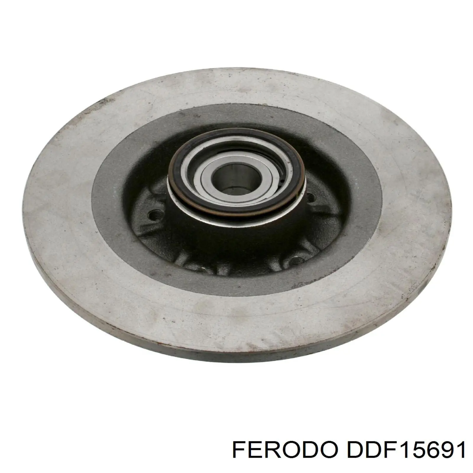 DDF15691 Ferodo disco de freno trasero
