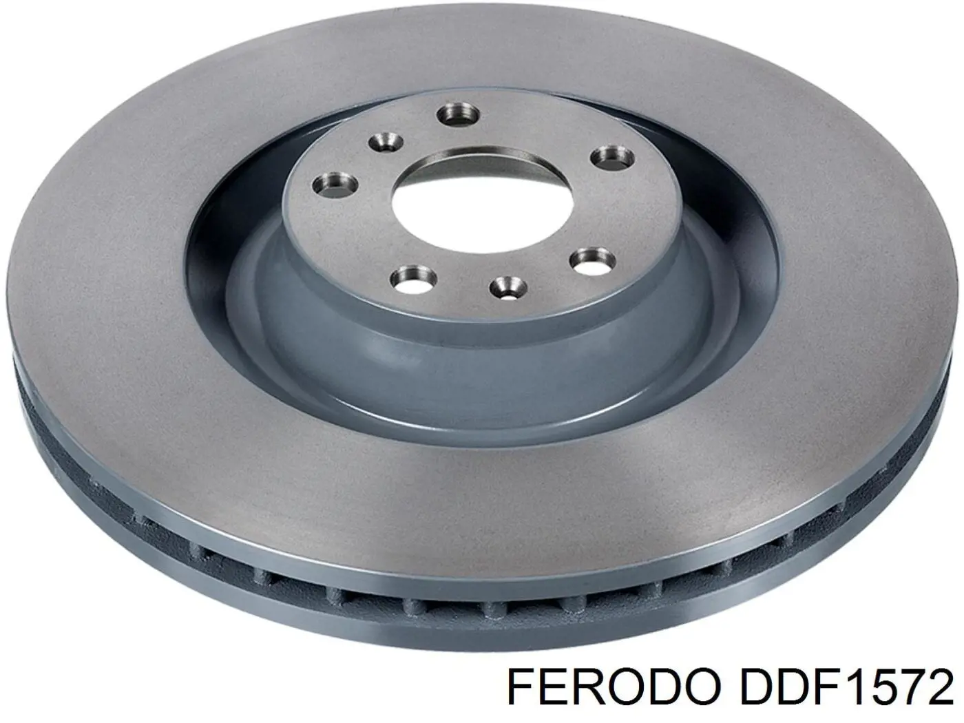 DDF1572 Ferodo disco de freno delantero