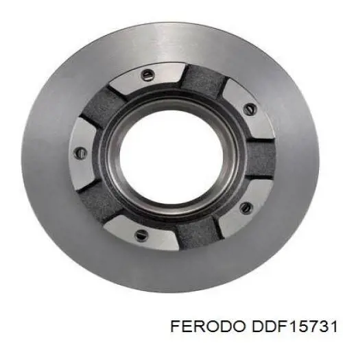 DDF15731 Ferodo disco de freno trasero