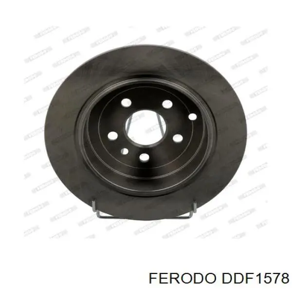 DDF1578 Ferodo disco de freno trasero