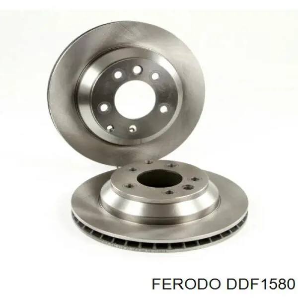 DDF1580 Ferodo disco de freno trasero