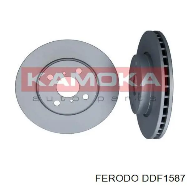 Disco de freno delantero Ferodo DDF1587