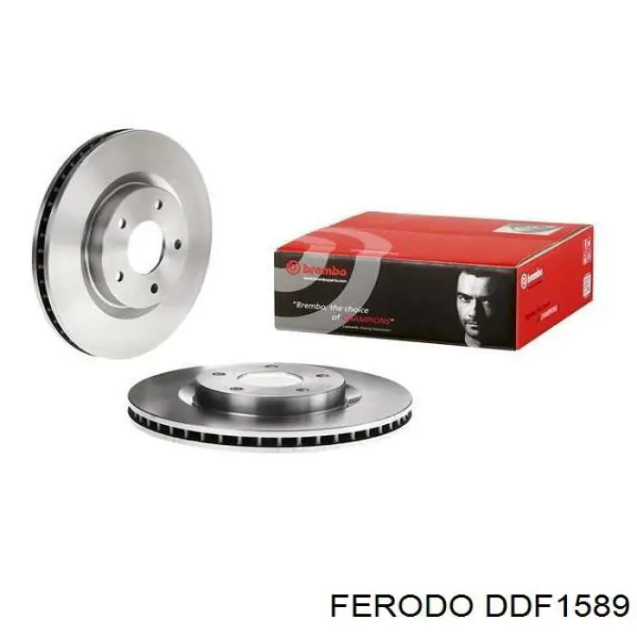 Comprar DDF1589 Ferodo Freno de disco delantero