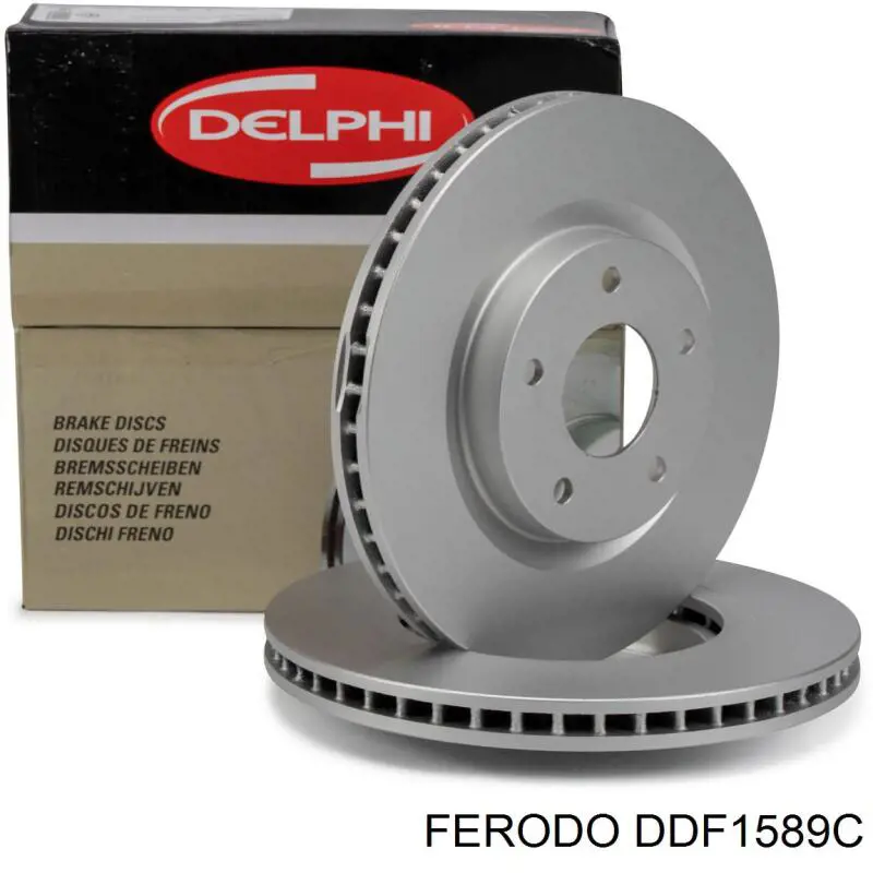 Disco de freno DDF1589C Ferodo