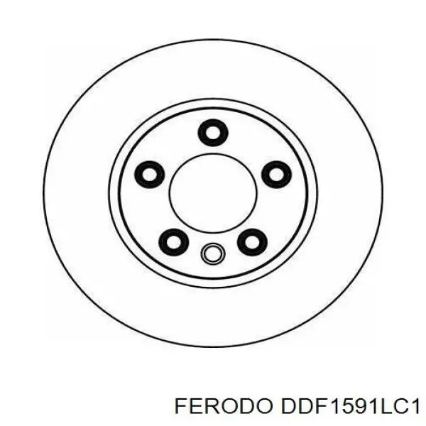 Frenos delanteros Ferodo DDF1591LC1 precio, desde 85,59 EUR