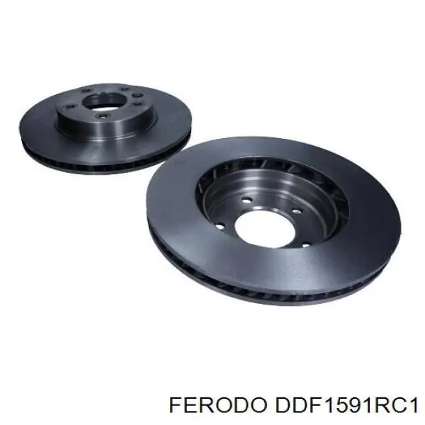 Disco de freno delantero Ferodo DDF1591RC1