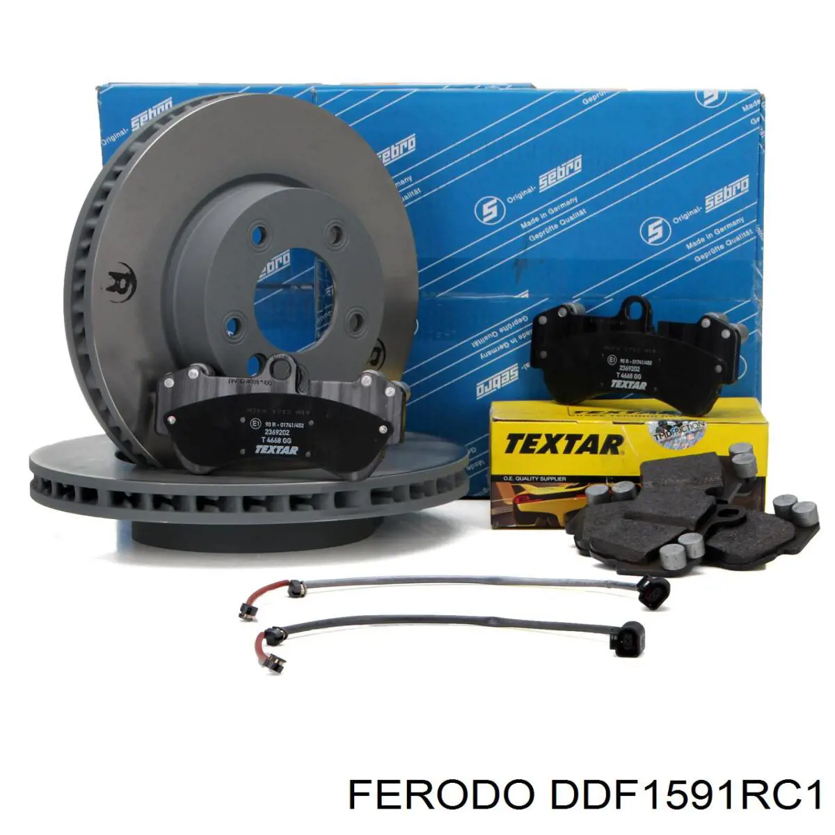 Frenos delanteros Ferodo DDF1591RC1 precio, desde 75,93 EUR