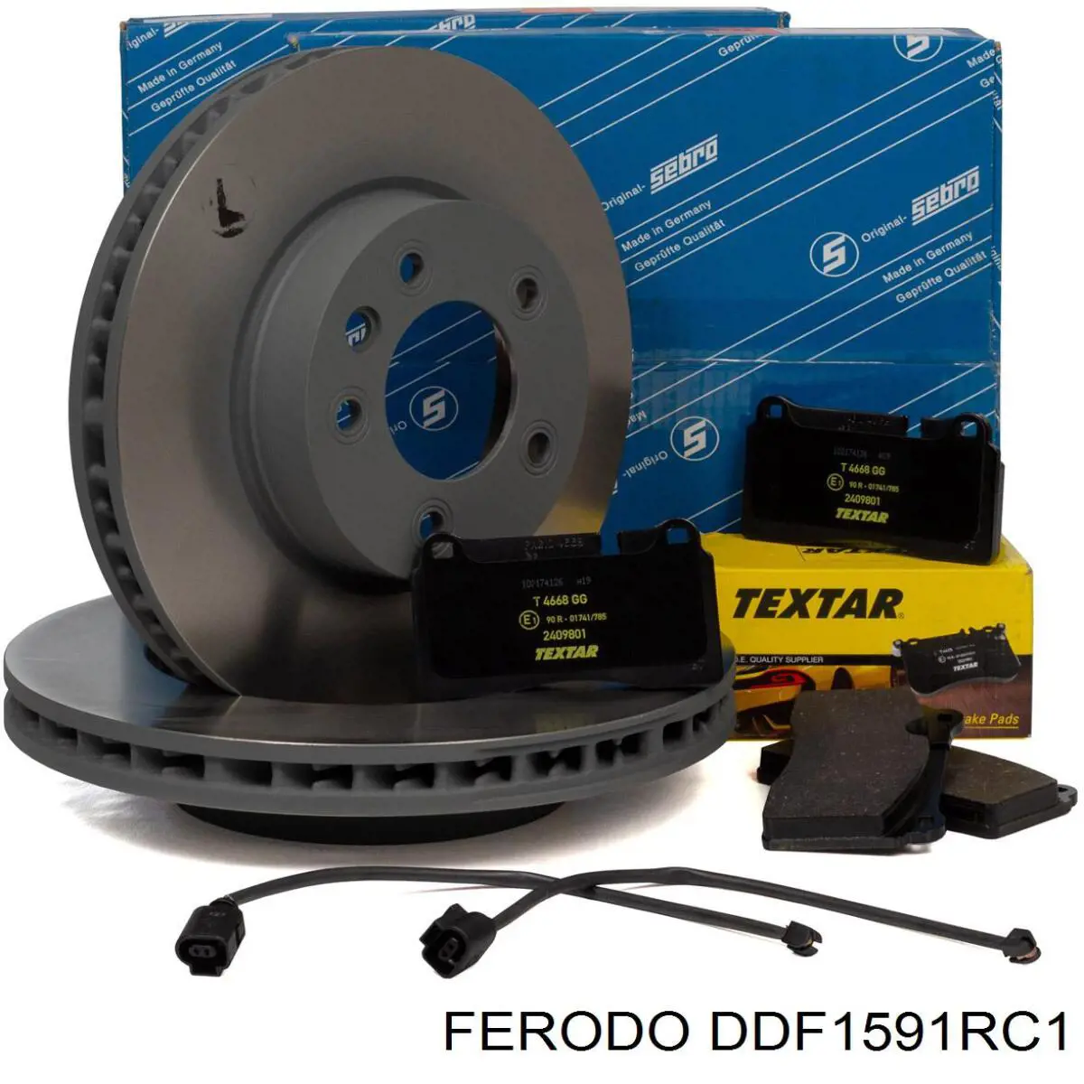 Comprar DDF1591RC1 Ferodo Freno de disco delantero