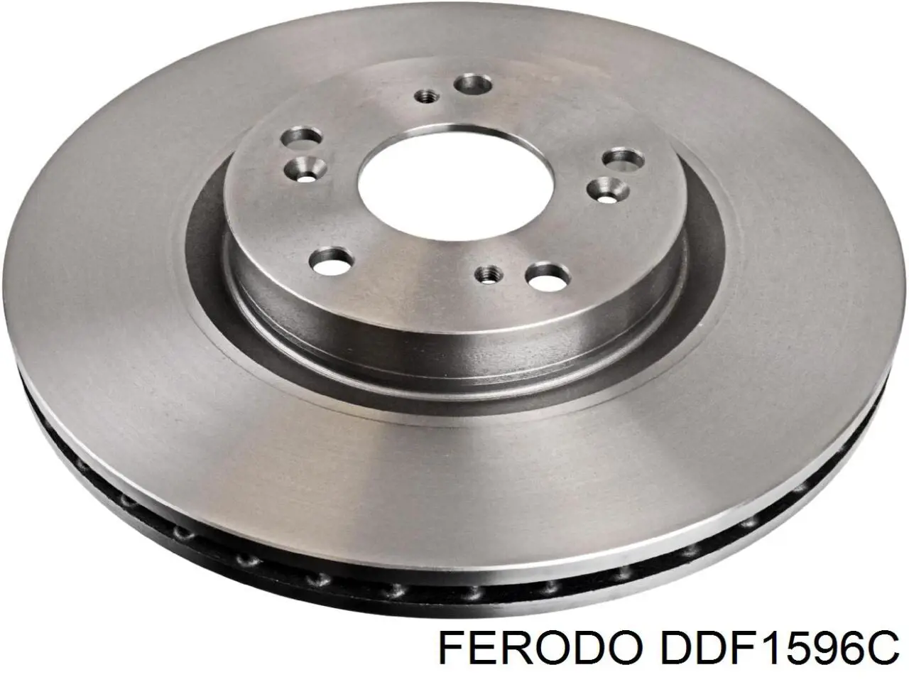 DDF1596C Ferodo disco de freno delantero