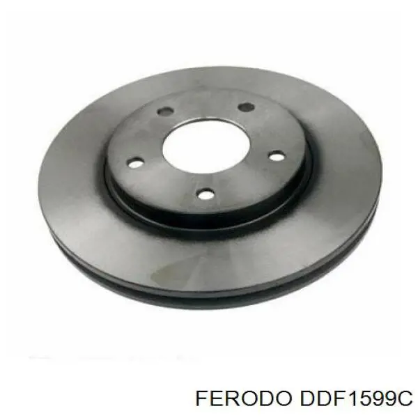 Disco de freno delantero Ferodo DDF1599C