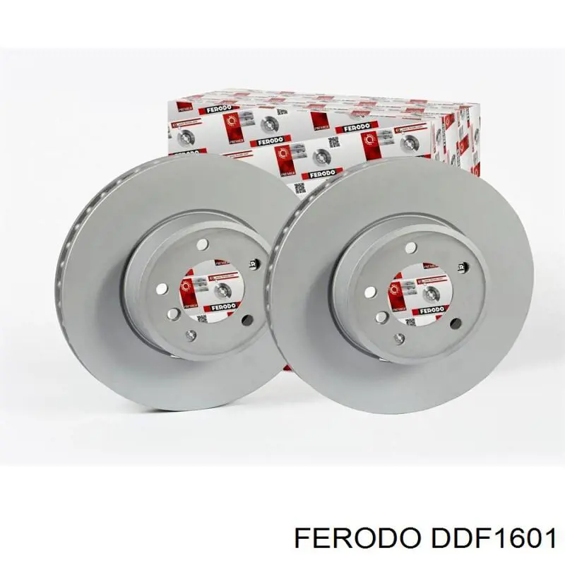 DDF1601 Ferodo disco de freno delantero