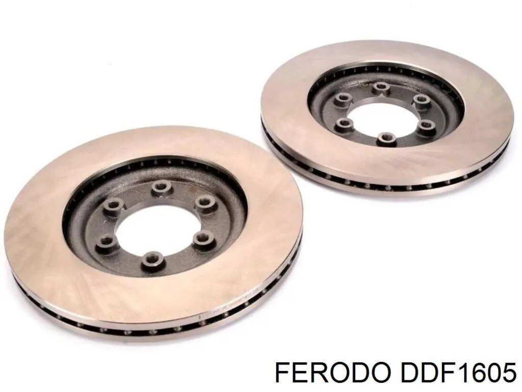 DDF1605 Ferodo disco de freno delantero
