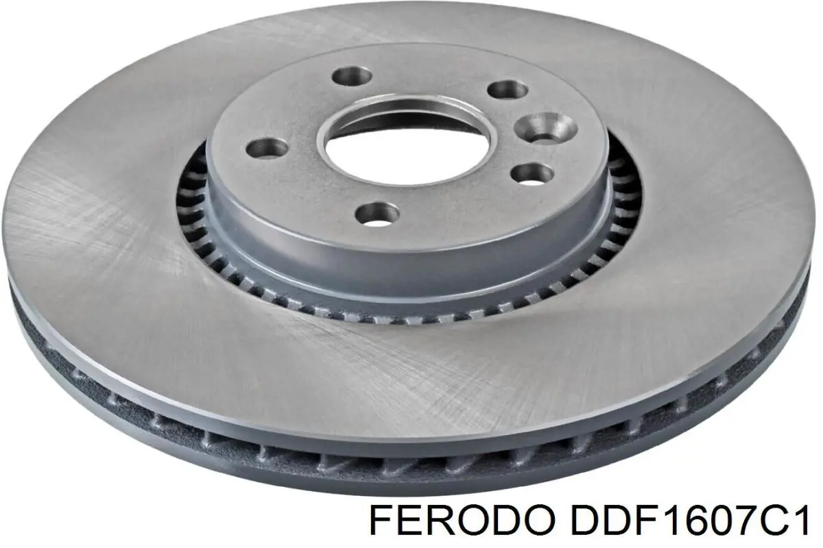 DDF1607C-1 Ferodo freno de disco delantero